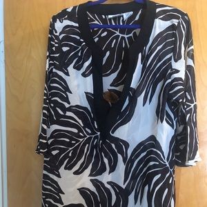 Black and white coverup